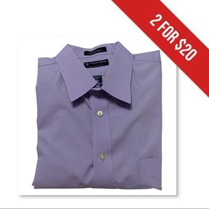 Stafford  Lavender 'The Super Shirt' Dress Shirt- 18Neck/ 34-35